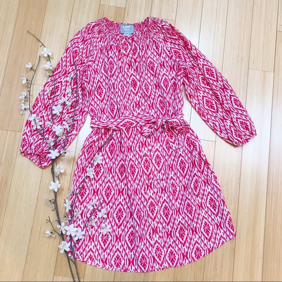 Anthropologie Dresses & Skirts - Anthropologie MAEVE ikat print shirt dress, S.
